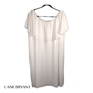 NWT Lane Bryant Off the Shoulder Dress